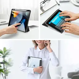 Чохол-книжка Dux Ducis Toby Series With Pencil Holder для Apple iPad Air 10.9` (2020-2022) Black [80627] - мініатюра 7