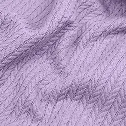 Плед-покривало Cosas Knitted Braid Lavander косичка 75х95 см (Blanket_26Lavander_KnittedBraid_75x95) - мініатюра 4