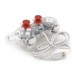 Джойстик геймпад для ПК Ucom PC USB Transparent - мініатюра 1