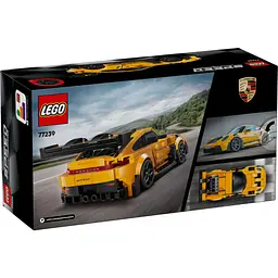 Конструктор LEGO Суперкар Porsche 911 GT3 RS 348 деталей (77239) - мініатюра 9