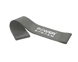Резинка для фітнесу Power System PS-4063 Flex Loop Strong Grey опір 23 кг (PS_4063_Grey) - мініатюра 1