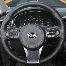 Чохол Обплетення Керма для Kia Sorento 2014-2018 Шкіра (Модельна Викрійка) №32