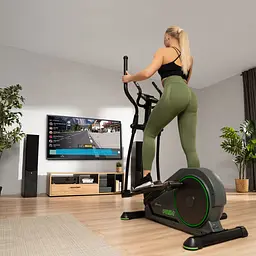Орбітрек Hop-Sport HS-120C Prim чорно-зелений - мініатюра 3