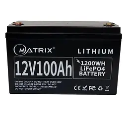 Аккумуляторная батарея для ИБП Matrix 12.8 V / 100 А*ч (MLR 12100)