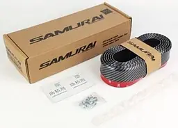 Молдинг бампера спідниця Samurai 250х5см скотч 3М Карбон - мініатюра 2