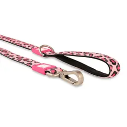 Повідець короткий для собак Max & Molly Short Leopard Pink L 2.5 x 120 см - мініатюра 3
