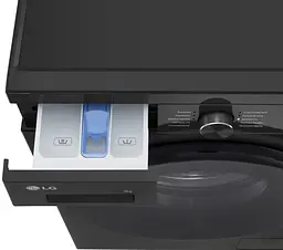Пральна машина LG фронтальна, 9кг, 1200, A+++, 55см, дисплей, пара, інвертор, чорний (F2Y1VS5J) - мініатюра 9