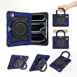 Чохол до планшета BeCover Armored Stand Apple iPad Pro 11" M5 2025 Blue (715959) - мініатюра 3