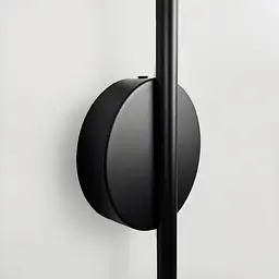 Видовжене чорне LED бра 60 см Арт. W 007/600 BK Line F - мініатюра 5