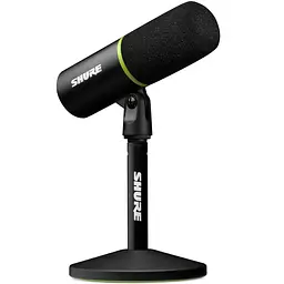 Мікрофон Shure MV6 USB-C для геймерів та стрімерів