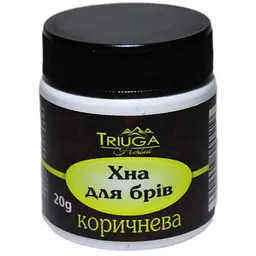 Хна коричнева для брів аюрведична Triuga 4519 20 г (8908003544519)