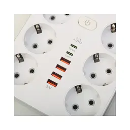 Мережевий фільтр живлення XoKo XK-SP-6-4-2-WH - мініатюра 3