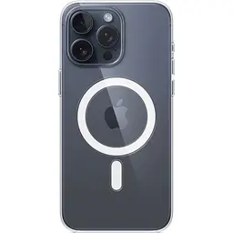 Чохол Clear Case with MagSafe для Apple iPhone 15 Pro Max Transparent AA [92693] - мініатюра 2