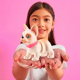 Інтерактивне цуценя Pets & Robo Alive Грайливий Бульдог 9530SQ1-1 ходить веляє хвостиком - мініатюра 2