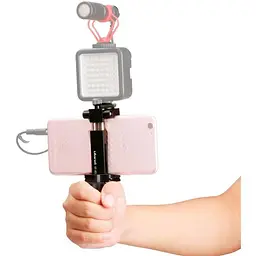 Тримач для телефона Ulanzi Vijim Pocket Arca Swiss Phone Tripod Mount Black UV-0595 ST-03 Black - мініатюра 7