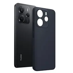 Чохол MAKE Xiaomi Redmi Note 14 4G Silicone Black - мініатюра 4