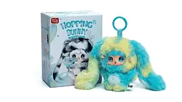 Колекційна м'яка іграшка з кільцем 10/10 Toys "Yooki.Чарiвнi Кролики (Hopping Bunny)" V13 10_10 Art.2025-9-15