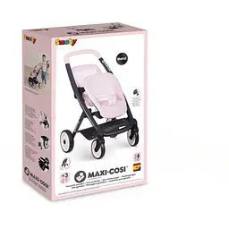Коляска для ляльок-двійнят Smoby Toys Maxi-Cosi 54х38.5х64 см рожева перлина (7600253221) - мініатюра 2