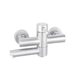 Змішувач для ванної Kroner KRP Edelstahl Klassisch - ESG060 CV022998 Хром матовий - мініатюра 4