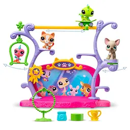 Ігровий набір LITTLEST PET SHOP – ШОУ ТАЛАНТІВ (2 фігурки, сцена, аксес.) LITTLEST PET SHOP 00558 - мініатюра 3