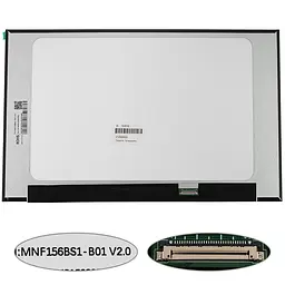 Матриця 15.6 MNF156BS1-B01 (1920*1080, 30pin(eDP,IPS), LED, SLIM, матова) для ноутбука