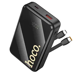 Портативна батарея Powerbank Hoco Q37A Graceful 22.5W+PD20W with two cables 20000mAh Black