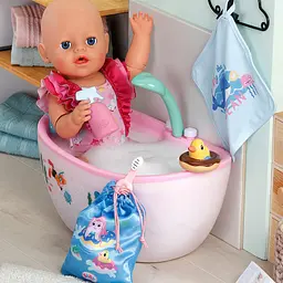 Ігровий набір для купання ляльки BABY born Click & Play Океан турботи (839881) - мініатюра 6