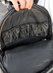 Чоловічий рюкзак Sambag Aura чорний 39 х 29 х 13 см (24551301m) - мініатюра 6