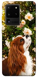 TPU чохол Demsky Flower spaniel для Samsung Galaxy S20 Ultra