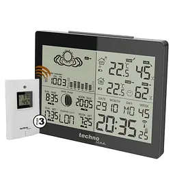 Метеостанція Technoline WS6760 Чорний