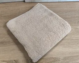 Рушник турецький махровий однотонний Zeron 70х140 Beige щільність 500 г/м2 - мініатюра 2