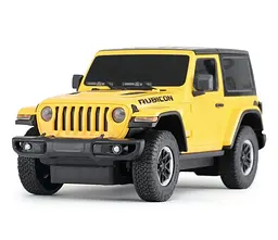 Машинка Rastar Jeep Wrangler JL на управлінні 1:24 жовтий 79500