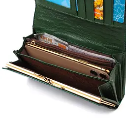 Жіноча шкіряна візитниця ST Leather 17х9х3 см acs0025870 - мініатюра 5