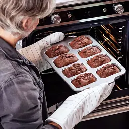 Форма для випічки кексів KitchenAid на 8 шт прямокутної форми (CC006068-001) - мініатюра 4