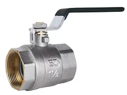 Кран кульовий Thermo Alliance Base 1 1/2" ВВ прямий, PN40, важіль SD600W40 - мініатюра 1