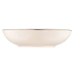 Тарілка ARDESTO Emilia, 820мл, 20см, кераміка, бежевий (AR0720EBG) - мініатюра 3