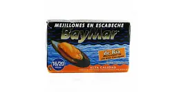 Мідії BayMar Mejillones en Escabeche в маринаді 115 г.