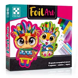 Набір для творчості Vladi Toys Foil Art шалені індіанці 22х5х21 см Лавандовий (RN-250-N-1165)