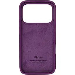 Чохол Silicone Case для Apple iPhone 17 Pro Purple AA [145208] - мініатюра 2