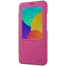 Чохол-книжка Nillkin Sparkle case Meizu MX5 Red - мініатюра 5