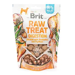 Ласощі для собак Brit Raw Treat freeze-dried Digestion для травлення, курка, 40 г - мініатюра 5