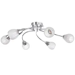 Люстра стельова Brille галогенна G9 40W CHR (BR-367C/6)