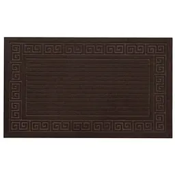 Килимок придверний Eco Fabric Смужки без кромки коричневий 45 х 75 см (4575-009) - мініатюра 3