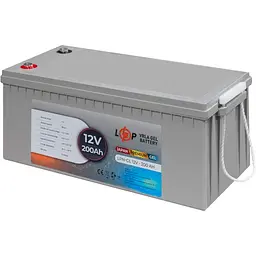 Акумулятор LogicPower GEL 12V/200Ah/2400Wh [13720] [109854] - мініатюра 4