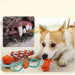 Іграшка для собак Derby Dog Rope Toy - 2 Balls with Long Handle