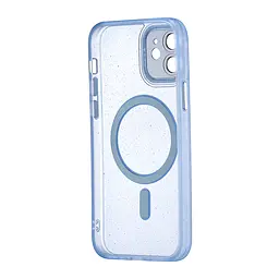 Чохол Splatter with MagSafe Protected Camera iPhone 12 Light Blue - мініатюра 3