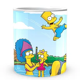 Кухоль GeekLand The Simpsons Сімпсони SMP 05 330 мл білий - мініатюра 2