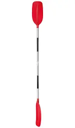Весло Egalis Twin Evo senior alu Ø30 мм L220 см Червоний (1053-N743220RG)