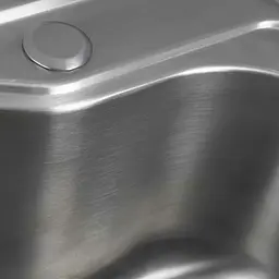 Кухонна мийка з нержавіючої сталі Platinum САТІН 5843 (0,6/210 mm), Satin - мініатюра 4