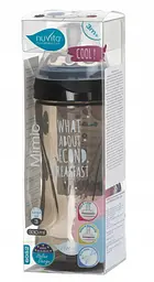 Пляшечка для годування Nuvita Mimic Cool, антиколікова, 330 мл, чорний (NV6052BLACK) - мініатюра 3